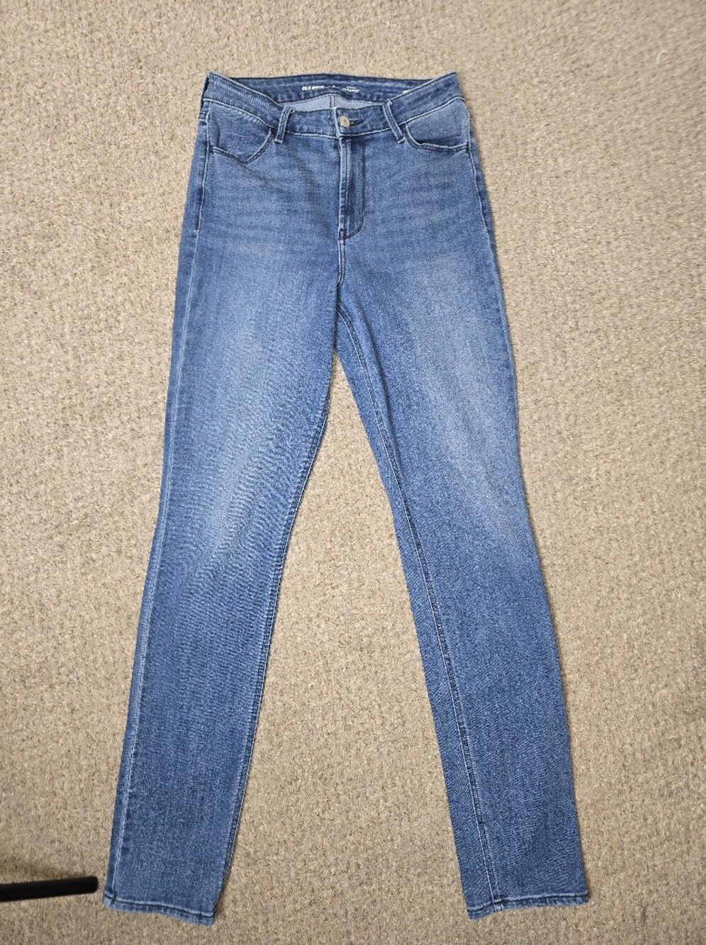 Old Navy Light Blue High Rise Straight Women’s Jeans Size 6 Tall - Picture 1 of 5